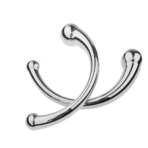 Anal Hooks Double Elegant Steel Anal 5858 Ended Stainless Hook 0113